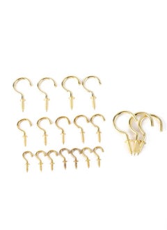 LAWAZIM 47-Piece Hook Screws & L-Shaped Hook Screws Kit  - Image 2