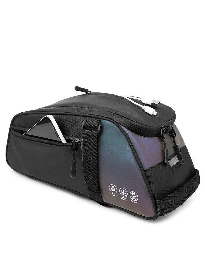 Generic Waterproof Bike Rear Rack Bag Bicycle Carrier Cycling Rear Rack Should Bag  - Image 4