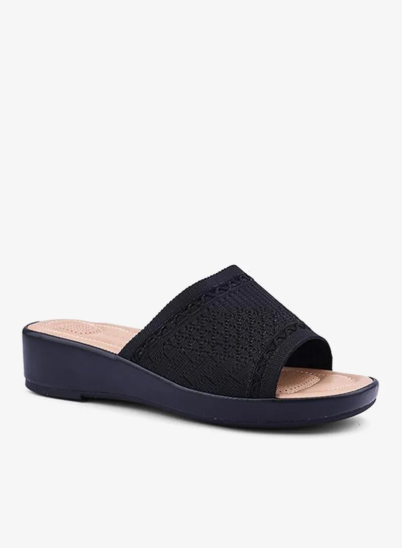 IconStyle Crystal Embellished Slip-On Sandals