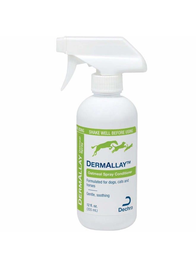 Dechra DermAllay Oatmeal Spray Conditioner for Dogs, Cats & Horses (8oz) - Gentle and Soothing 8 Ounce 1810077 - Image 1