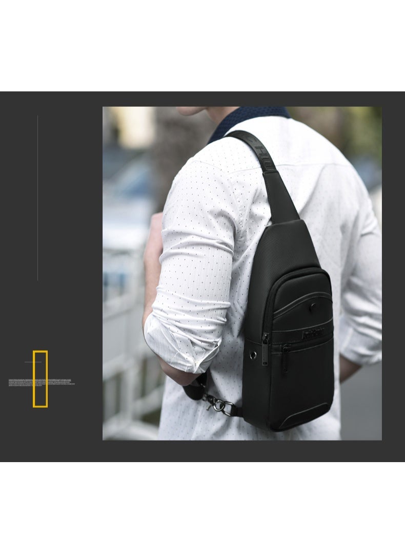 Arctic Hunter Men's and Women's Crossbody Bag with Single Shoulder Strap, Water Resistant, and 8-inch Tablet Pocket for Walking, Travel, and Work - Model 13001 - Image 3