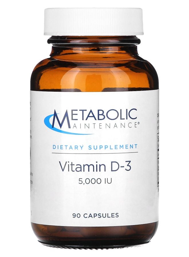 Vitamin D-3 5000 IU 90 Capsules