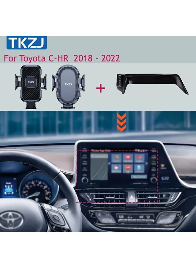 حامل هاتف السيارة لقاعدة قوس الملاحة موديل S لتويوتا C-HR 2018-2022 - Image 2
