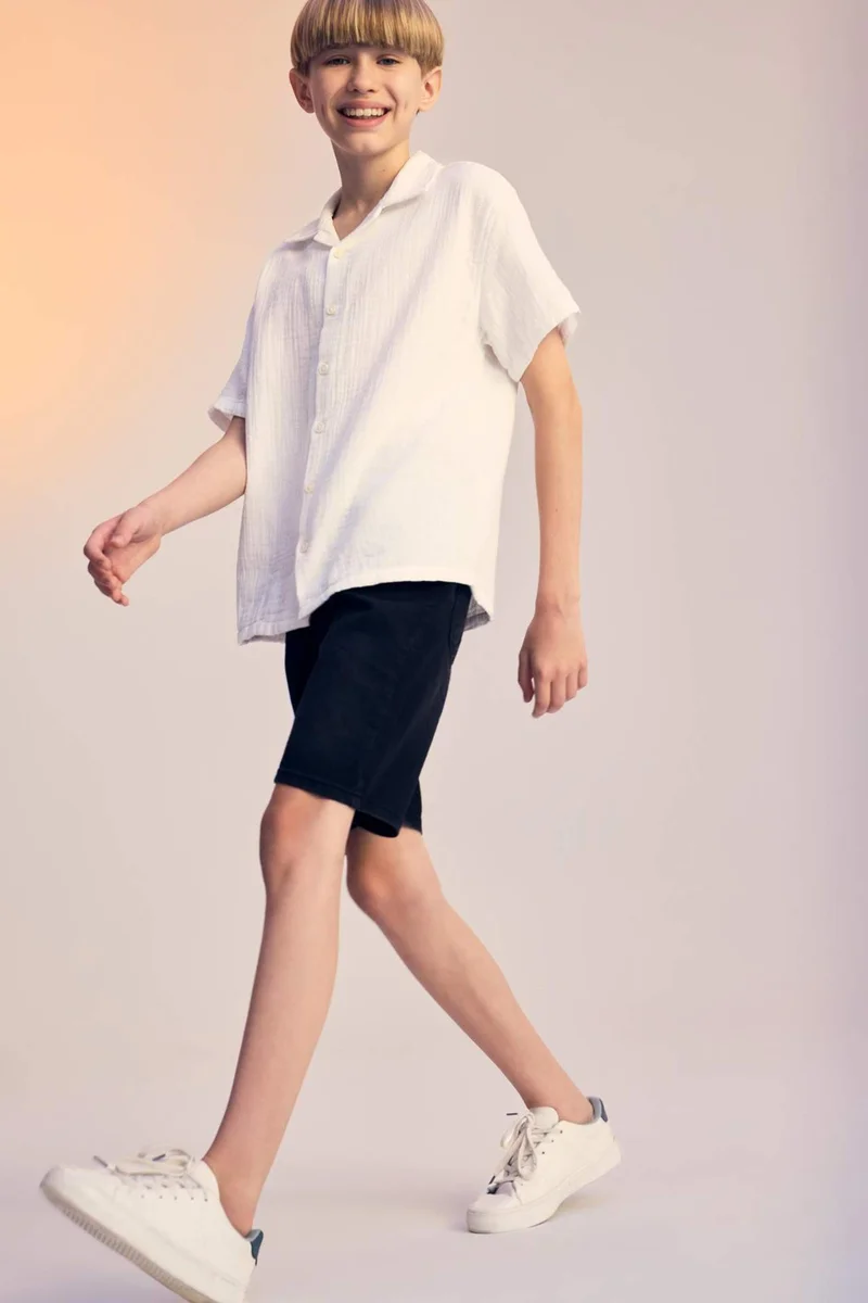 ديفاكتو Boy Denim Shorts