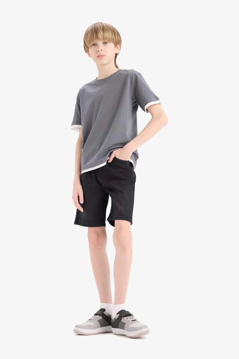 ديفاكتو Boy Denim Shorts
