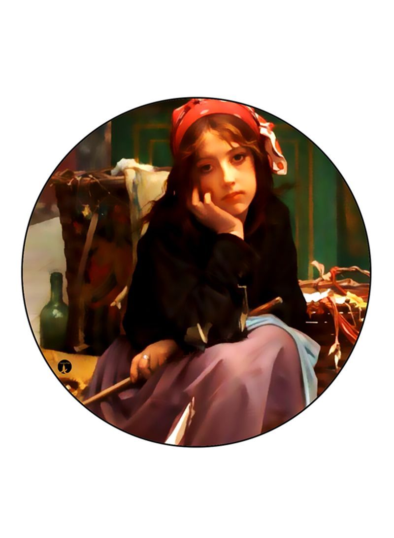 RKN Girl Printed Mouse Pad Multicolour