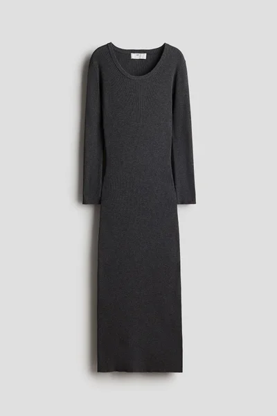 H&M Ribbed Knit Dress