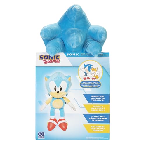 Sonic The Hedgehog Sonic Jumbo Plush 18 Inches Tall - Image 5