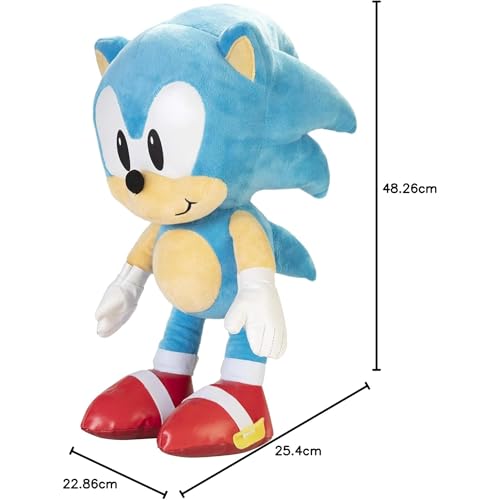 Sonic The Hedgehog Sonic Jumbo Plush 18 Inches Tall - Image 3