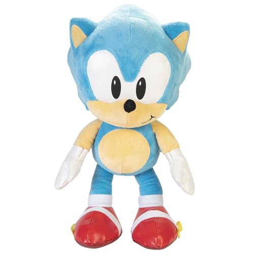 Sonic The Hedgehog Sonic Jumbo Plush 18 Inches Tall - Image 1