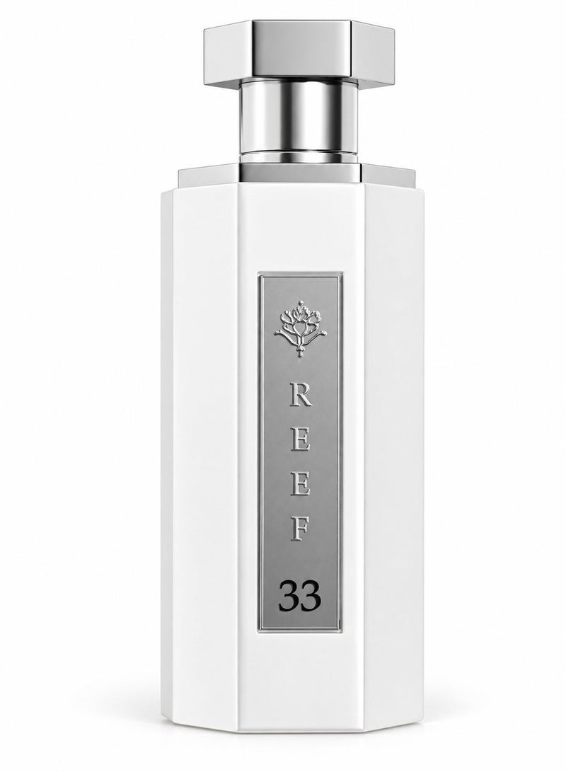 REEF 33 white 100ML perfume unisex  | Oud berries and saffron - Image 1