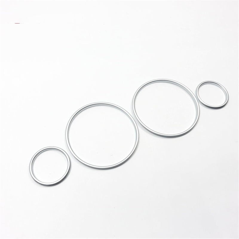 Wivplex Silver Cluster Gauge Board Rings for AE100/AE101 - Image 1