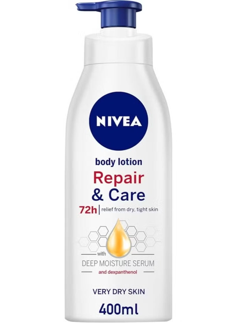 Nivea Body Lotion Repair & Care for Dry and Very Dry Skin - 400 ml - Image 1
