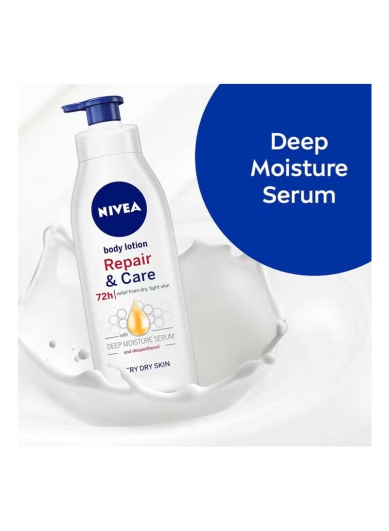 Nivea Body Lotion Repair & Care for Dry and Very Dry Skin - 400 ml - Image 2