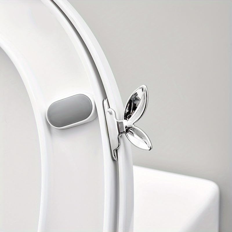 KICKZU Toilet Seat Lift Handle, Plastic Toilet Seat Lifter, Practical Toilet Seat Raiser Avoid Touching Toilet Lid, Non-Dirty Hand Toilet Opener, Household Drawer Handle, Toilet Accessories (Multicolor) - Image 3