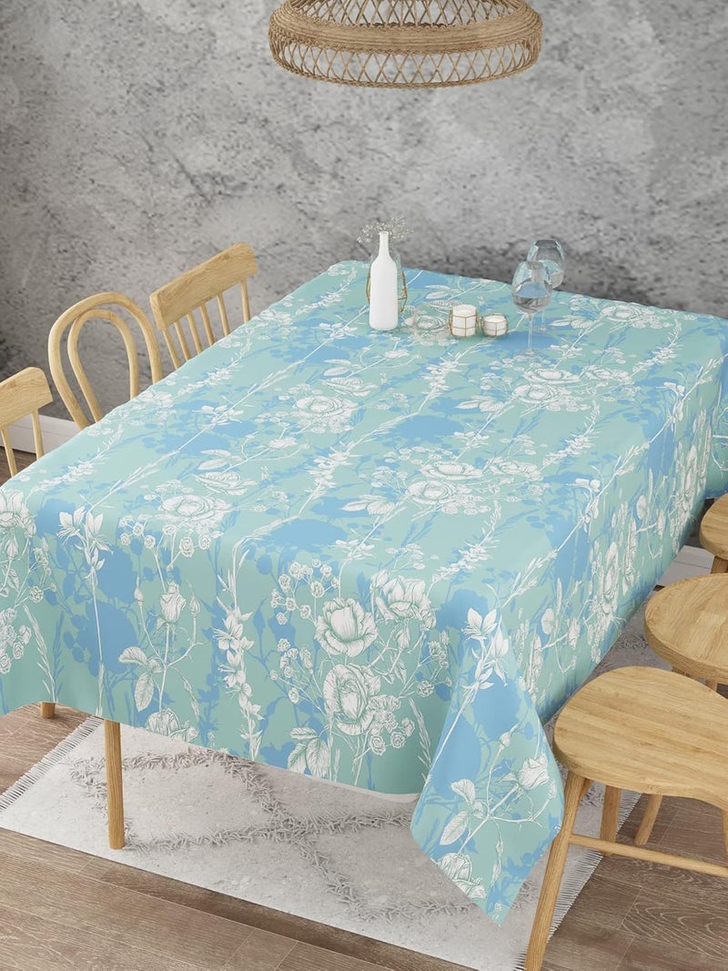 EVER HOME 100 Cotton 4 to 6 Seater Dining Table ClothTable CoverRectangular 58 inch x 88 inch Pack of 1 - Image 2