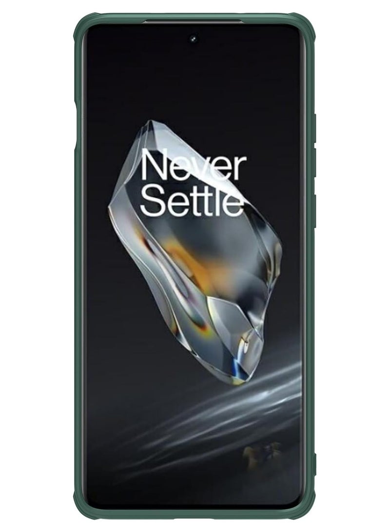 Nillkin CamShield Prop Series Cover Case Designed For OnePlus 12 - Deep Green - Image 4