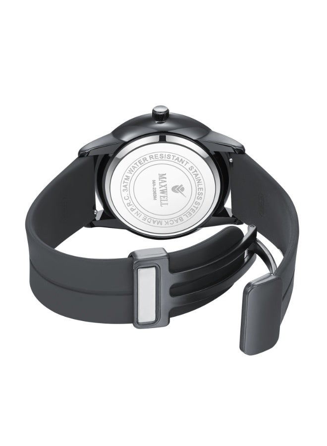 ماكسويل ساعه  ربل رجالي مكسويل قفل  مغناطيس - Image 2