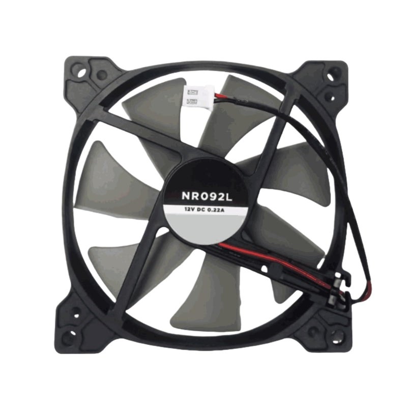 Ultra Thin 9cm 12V 0 22A Large Air Volume Cooling Fan 2 Pack - Image 2
