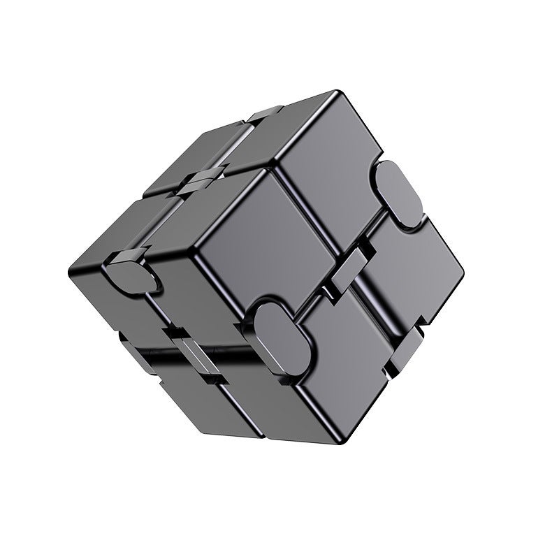 Aluminum Alloy Infinite Rubik's Cube Creative Gift Cube Decompression Artifact Creative TikToy Flip Pocket Square - Image 5