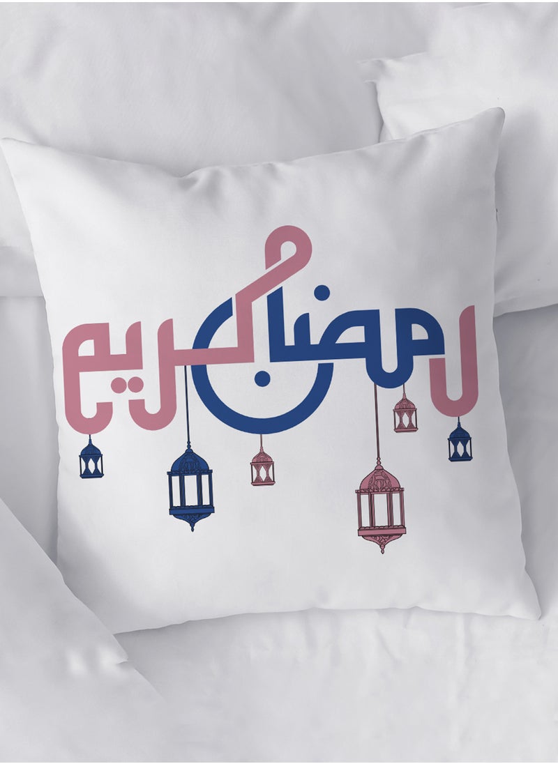 LOWHA - Polyester Pillowcase Cushion Cover with Ramadan Kareem Design - Image 1