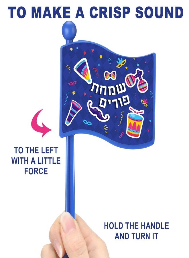 Arrowbash صانعات ضوضاء ملونة من Arrowbash، صانعات ضوضاء جديدة لعيد البوريم، هدايا الحفلات، صانعات ضوضاء للعطلات، مجموعة متنوعة من ألوان صانعات الضوضاء للحفلات للاحتفال (عبوة من 12 قطعة) - Image 4