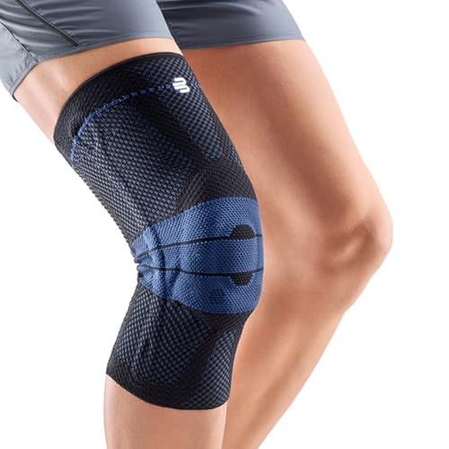 Bauerfeind باورفايند - جينوترين - دعامة للركبة - دعم مستهدف لتخفيف الألم واستقرار الركبة، يوفر تخفيفًا للركب الضعيفة والمتورمة والمصابة - الحجم 3 - اللون أسود - Image 2