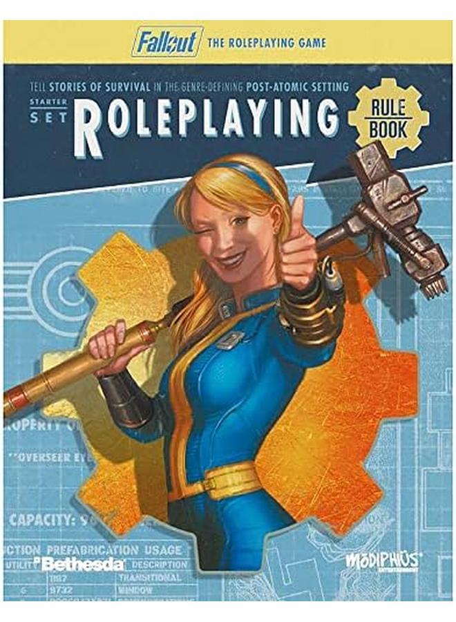 Modiphius Entertainment Fallout The Roleplaying Game Starter Set Tabletop Rpg Game - Image 4