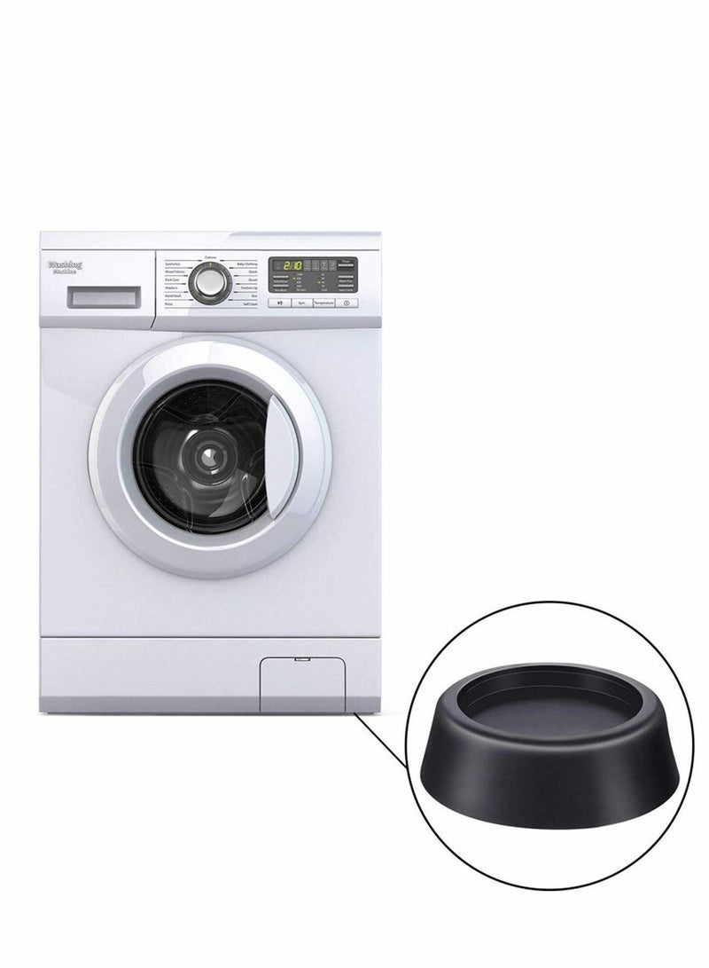 واي آند دي Washing Machine Feet Pad Anti Vibration Rubber No-Slip Flooring Protector Shock Absorbing Washer for Dryer Refrigerator Treadmill Table Chair  - Image 2