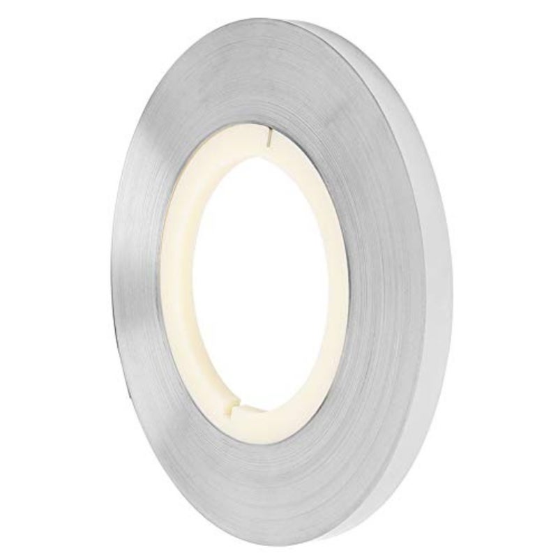 Battery spot welding strip tape for lithium pack applications, steel-plated, silver, 0.15mm thick × 8mm wide × 1kg spool - Image 5