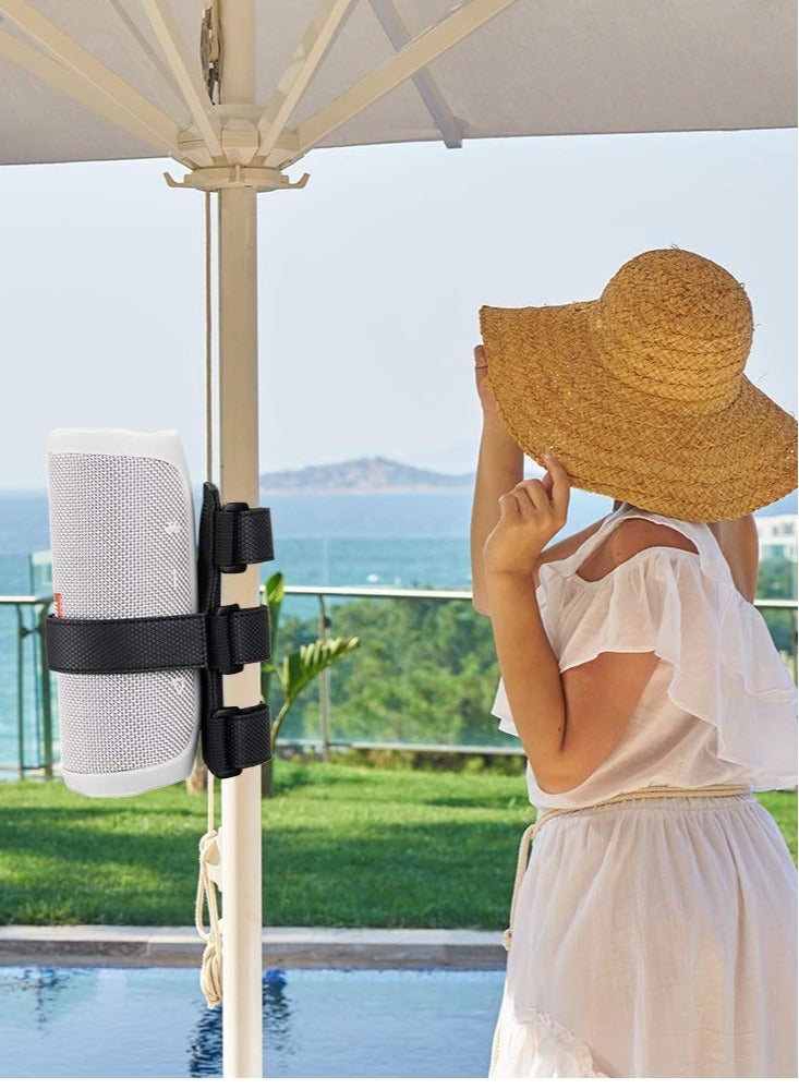 Excefore Bicycle Bottle Holder No Screws, Double Fix with Removable Velcro for Bottle Cage, Universal Bike Accessories Strap Mount for Water Bottle, Compatible with Mountain Bicycle, Scooter, Golf Cart - Image 4