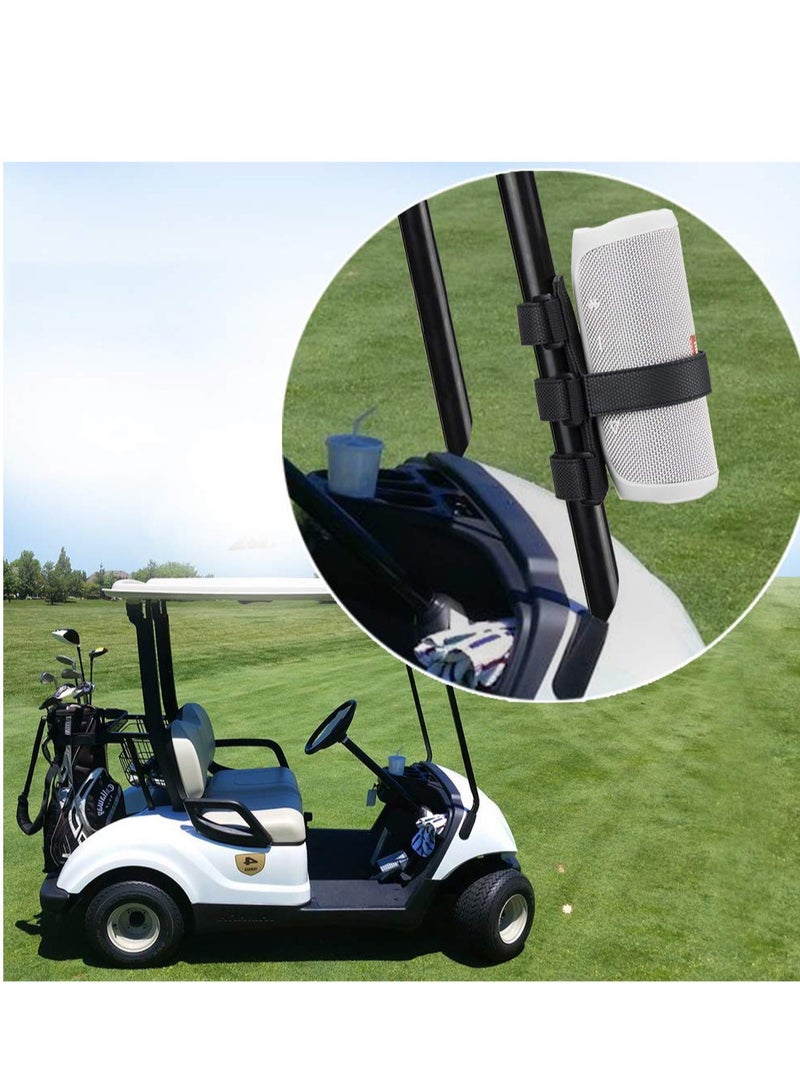 Excefore Bicycle Bottle Holder No Screws, Double Fix with Removable Velcro for Bottle Cage, Universal Bike Accessories Strap Mount for Water Bottle, Compatible with Mountain Bicycle, Scooter, Golf Cart - Image 5