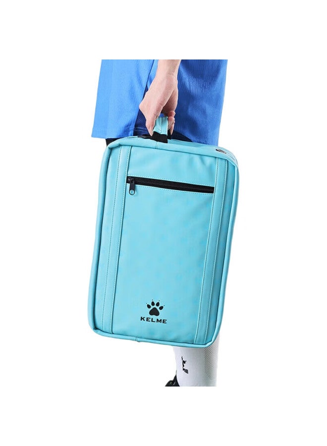 KELME Football Training Equipment Bag Student Large Capacity Multi-Layer Bag For Football Shoes Double Shoulder Storage Bag Lake Blue Universal Size - Image 1