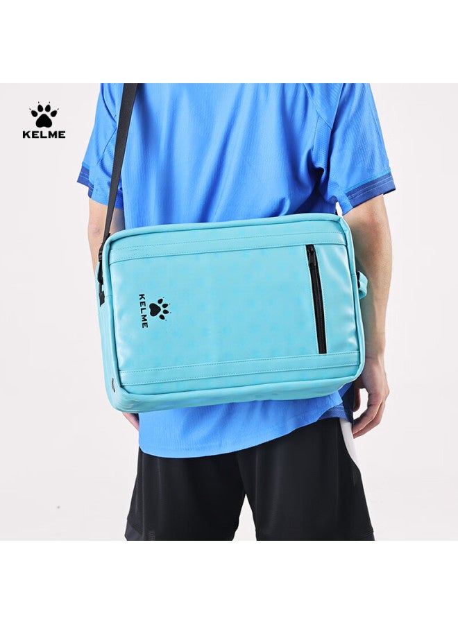 Kelme Football Training Equipment Bag Student Large Capacity Multi-layer Bag For Football Shoes Double Shoulder Storage Bag Lake Blue Universal Size - Image 5