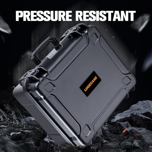 LUGECASE Hard Case for Anker Nebula Laser 4K - Waterproof Portable Projector Hard Shell Case: All-in-One Travel Carrying Box for Anker Nebula Cosmos Laser 4K & 4K SE | Charging Cable: for Home Theater & Travel - Image 5