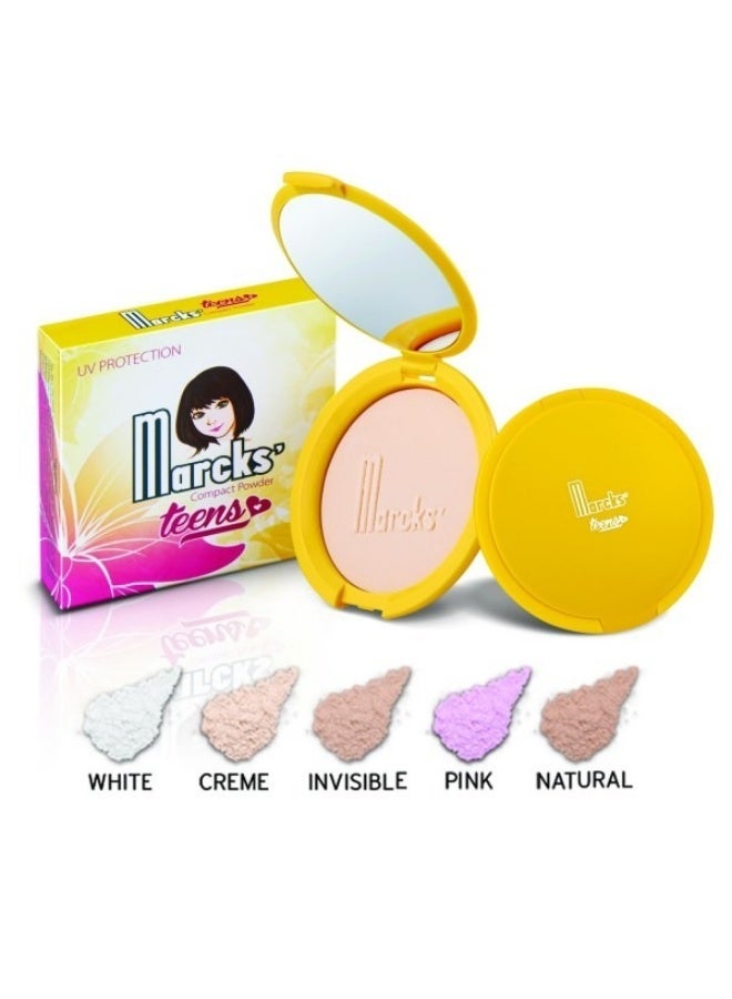 بودرة ماركس المضغوطة للمراهقات (وردي) ١٢ غرام - Image 2