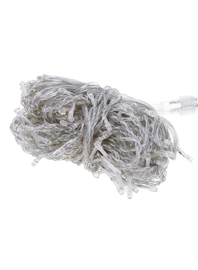 NIBEMINENT Droop Curtain Icicle String Lights Warm White 1meter  - Image 1