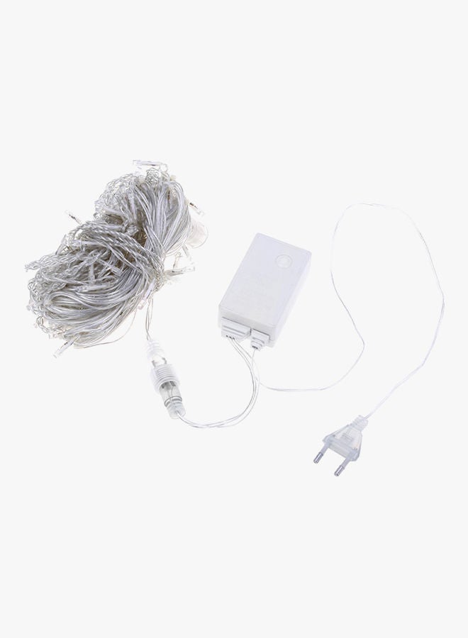 NIBEMINENT Droop Curtain Icicle String Lights Warm White 1meter  - Image 2