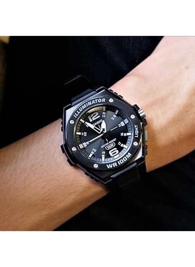 CASIO Resin Analog Watch MWA-100HB-1AVDF - Image 2