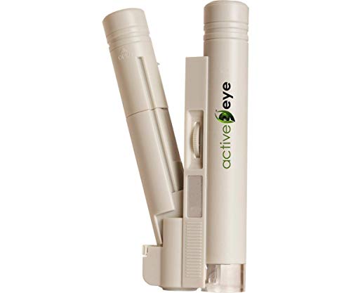 Hydrofarm Active Eye AEM100 Microscope, 100x Magnification Includes 2 AA Alkaline Batteries - Image 1