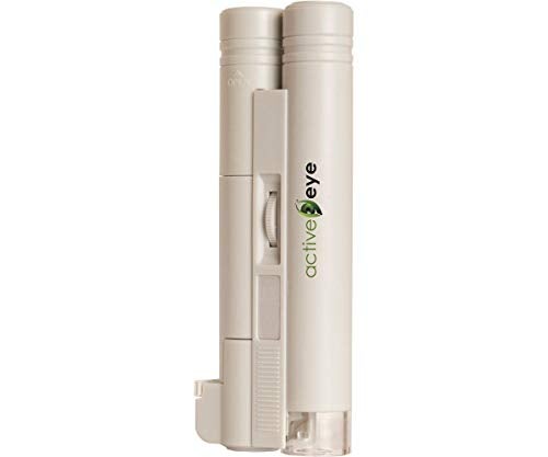 Hydrofarm Active Eye AEM100 Microscope, 100x Magnification Includes 2 AA Alkaline Batteries - Image 3