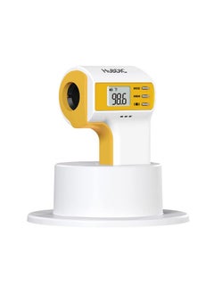 Medical Grade Infrared Non-Contact Forehead Thermometer, Digital Infrared Thermometer for Adults and Kids, Touchless Baby Thermometer, LCD Display and Memory Function (Yellow)