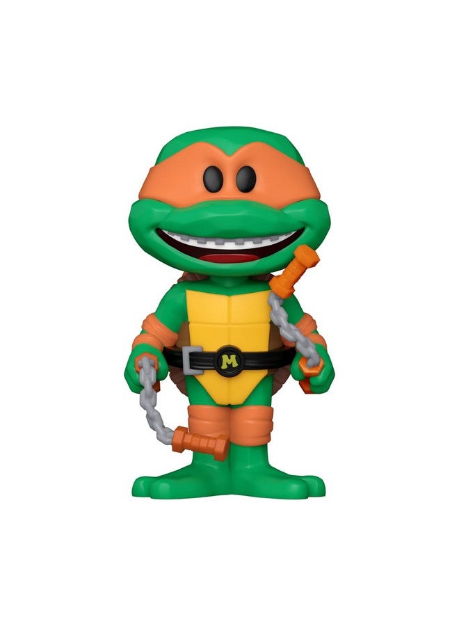 Funko Vinyl SODA: Teenage Mutant Ninja Turtles (TMNT) - Michelangelo - 1/6 Odds for Rare Chase Variant - Collectable Vinyl Figure - Gift Idea - Official Merchandise - Image 1