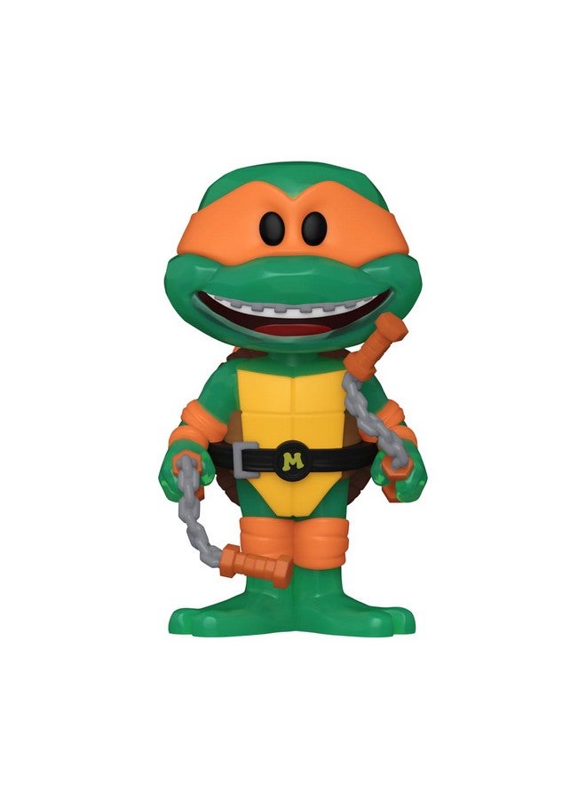 Funko Vinyl SODA: Teenage Mutant Ninja Turtles (TMNT) - Michelangelo - 1/6 Odds for Rare Chase Variant - Collectable Vinyl Figure - Gift Idea - Official Merchandise - Image 3