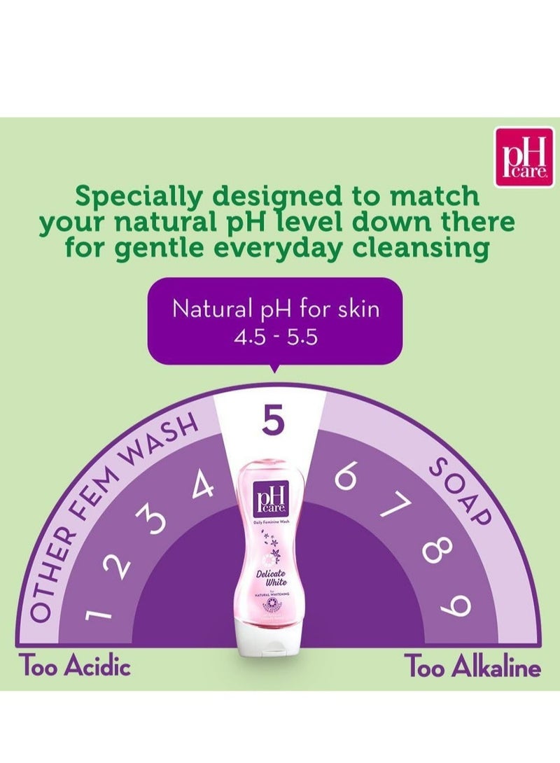 بي إتش كير غسول نسائي للمناطق الحميمية لبياض طبيعي 250 مل - Image 3