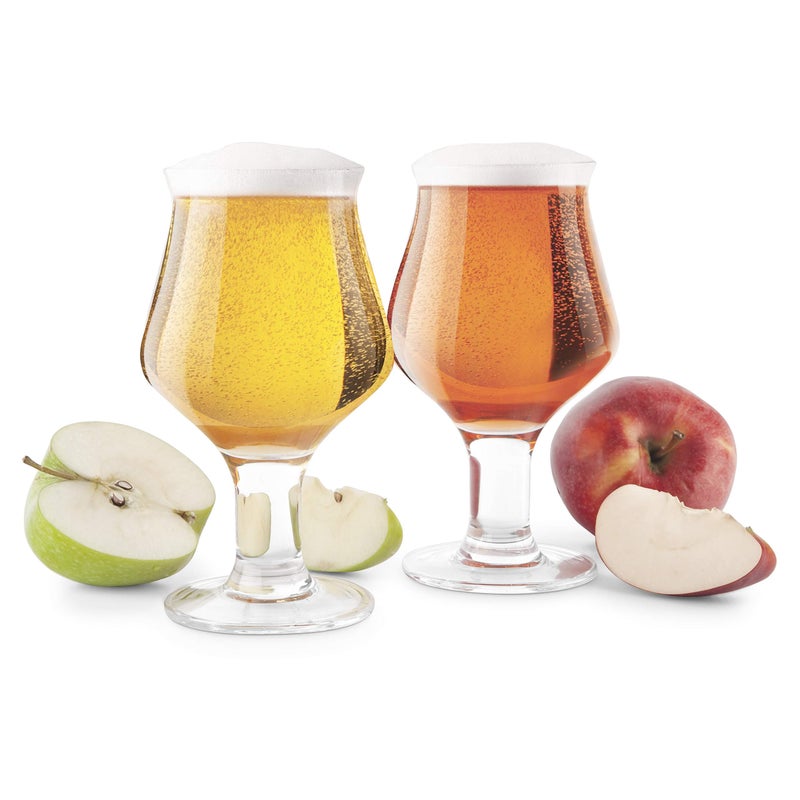 Final Touch Hard Cider Glasses Set of 2 GG5018