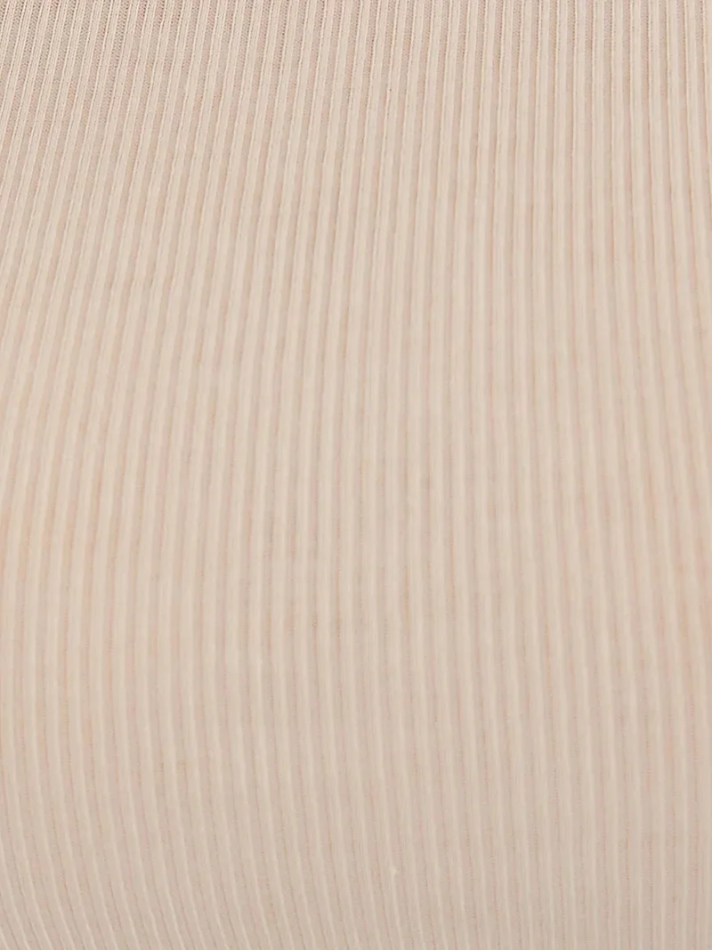 Mai Collection Basic High-Neck Short Sleeve Bodycon Midi Dress