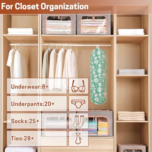 SWISSELITE 2Pcs Plastic Bag Holder, Reusable Plastic Bag Organizer Wall Mount, Large Grocery Bag Storage Dispenser, 22x9 IN - Image 5