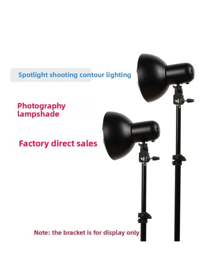 Generic - Divine Girl Photo Spotlight Fill Light Led Small Shooting Photography Trembles Net Red Anchor Live Light-Light Source Color:Lampshade (without Bulb Without Bracket) - Image 1
