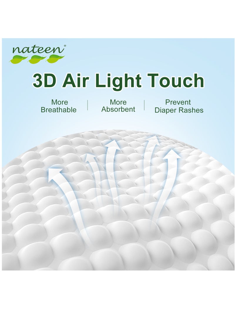 nateen Premium Care Baby Diapers,Size 5 (12-25kg),X-Large,112 Count Diapers,Super Absorbent,Double Lock Leak Barriers Baby Diapers. - Image 4